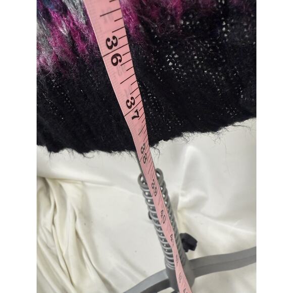 Arizona Jeans Small Gothcore Dark Feminine Plaid Cardigan Witchy Punk Lounge - Picture 6 of 7